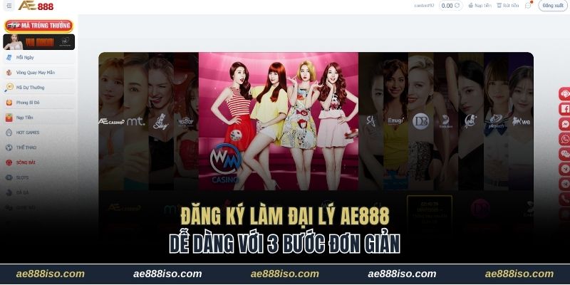 Đăng ký làm đại lý AE888 dễ dàng với 3 bước đơn giản